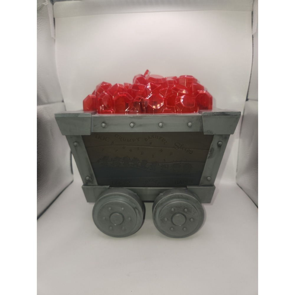 Disney Snow White AMC Movie Popcorn Bucket Light Up Mine Cart Red Toys Kids